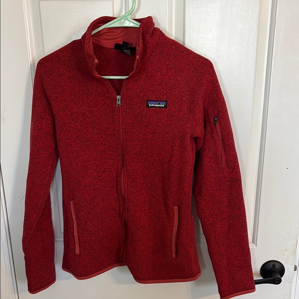 Patagonia Red Full-Zip Jacket